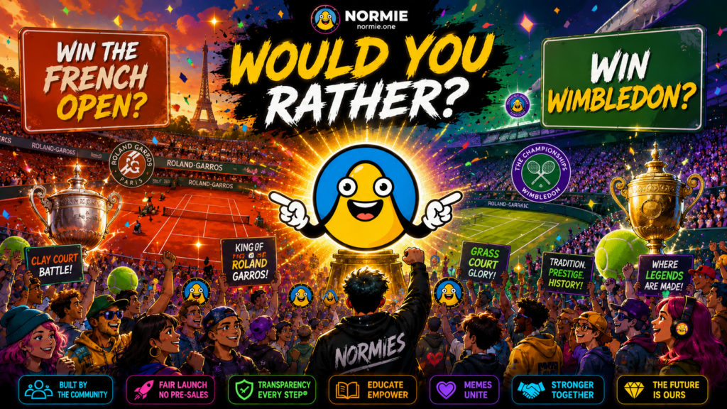 French Open or Wimbledon - Normie Tennis